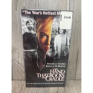 The Hand That Rocks the Cradle (VHS, 1992) New Sealed